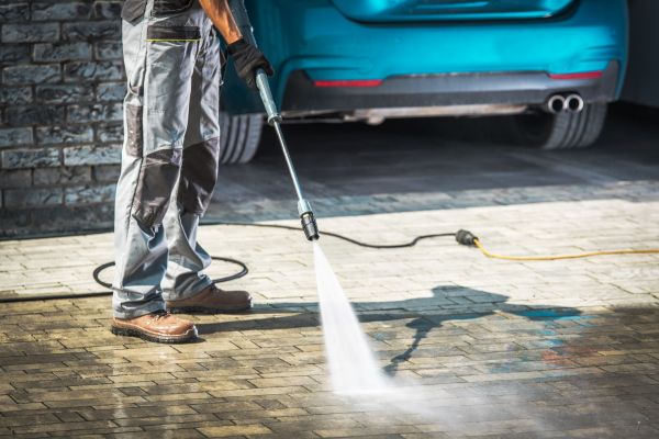 Driveway Pressure Washing in Port Orange