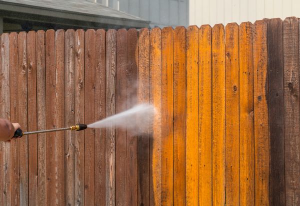 Fence Power Washing in Port Orange