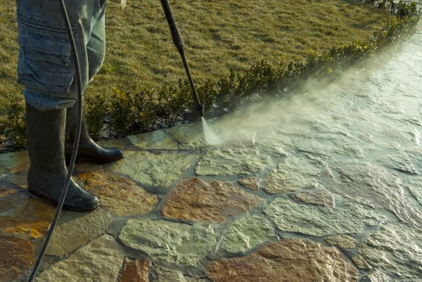 Stone Power Washing in Port Orange