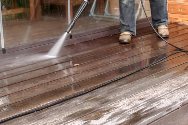 Pool Deck Power Washing in Port Orange